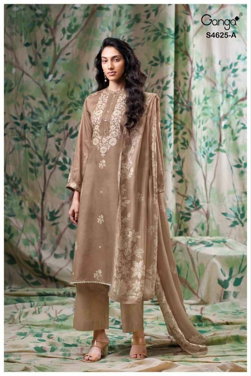 KYNNA 4625 Series By Ganga Fashion Beautiful Festive Suits Stylish Colorful Fancy Casual Wear & Ethnic Wear PREMIUM COTTON Print Dresses At Wholesale Price